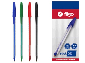 Lapiceros stick